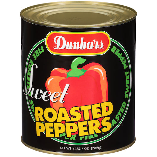 6 #10 Roasted Pepper Pieces