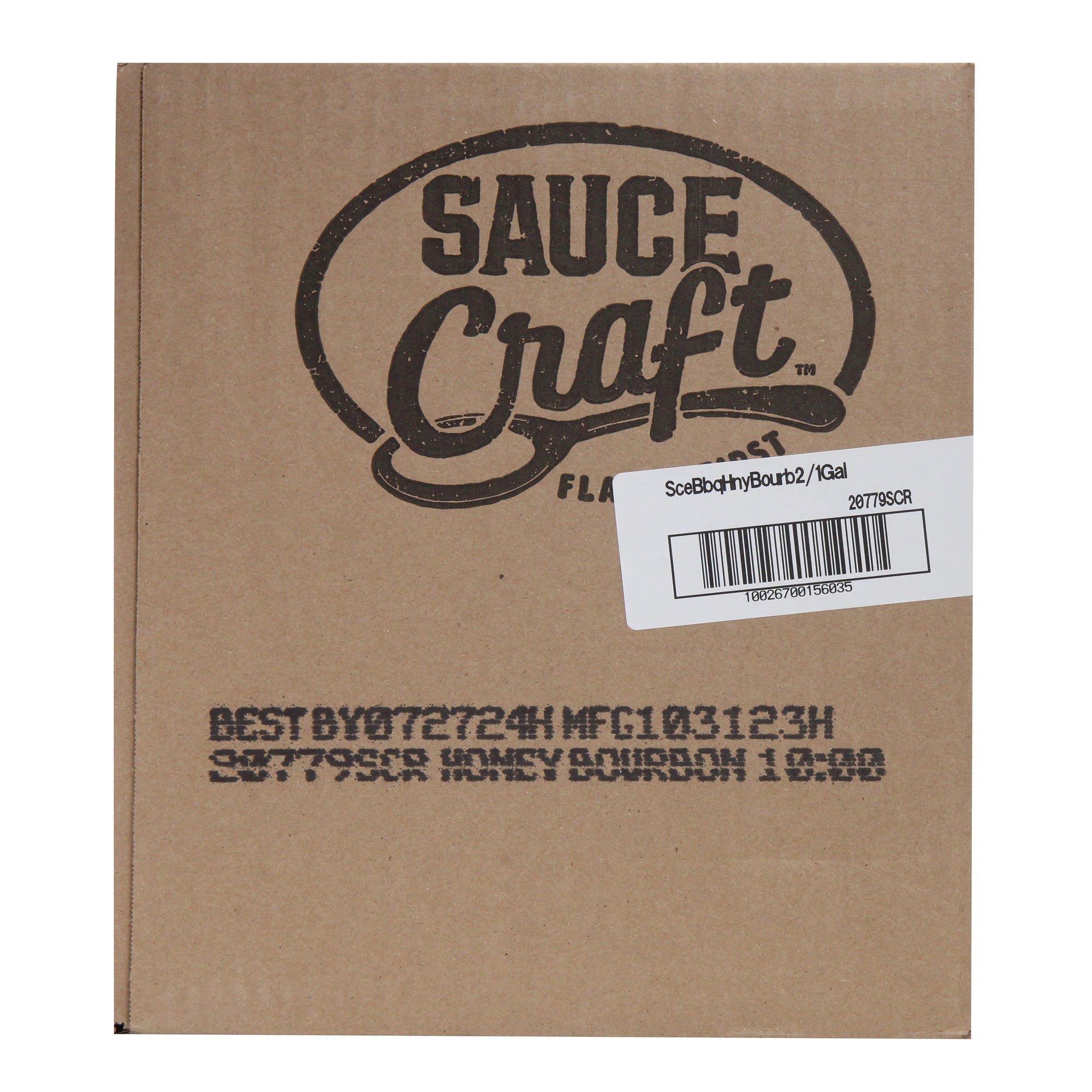 SAUCE CRAFT HONEY BOURBON BBQ SAUCE BULK, 2 -1 GA