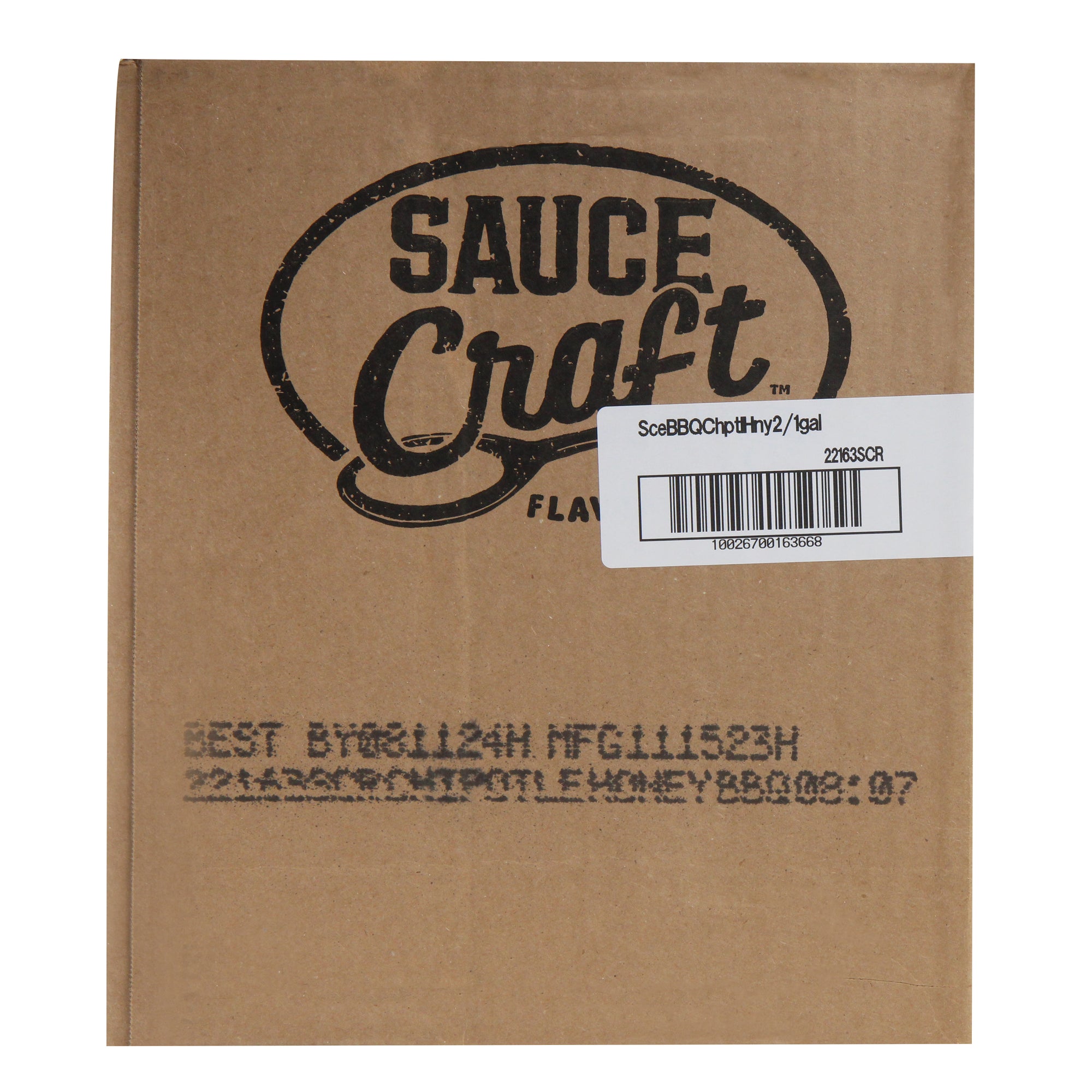 SMOKEHOUSE CHIPOTLE HONEY BBQ SAUCE BULK, 2 -1 GA