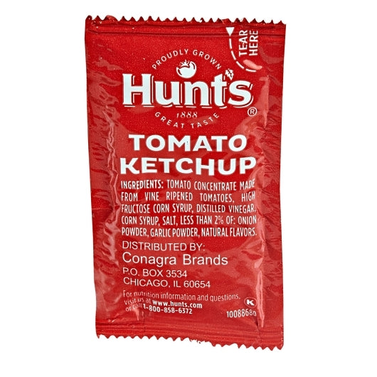 Hunt's Tomato Ketchup Portion Control Packets, 1000/9g