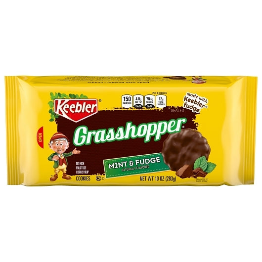Keebler Grasshopper Cookies 12/10 Ounce Tray