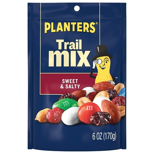 PLANTERS SWEET NUT TRAIL MIX SNACK, 12 - 6 OZ