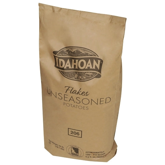 Idahoan(R) FLAKES Unseasoned Potatoes, 40 lb.bag