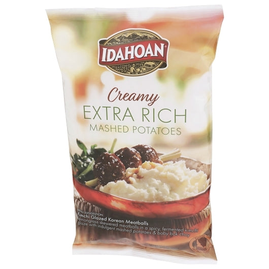 Idahoan(R) CREAMY Extra Rich Mashed Potatoes,8/31.5 oz. pchs