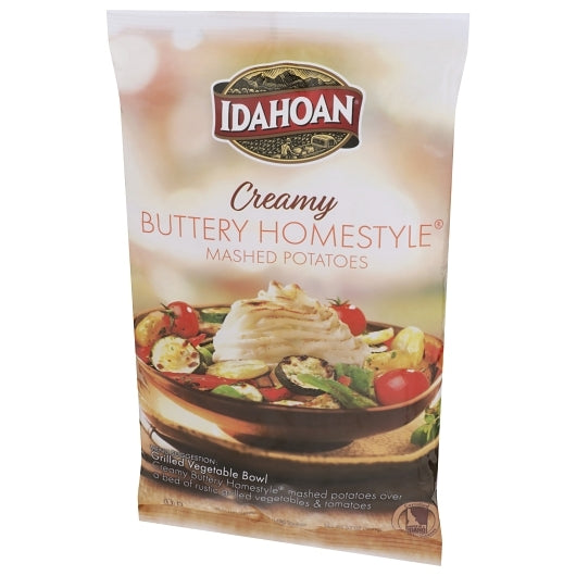 Idahoan(R) CREAMY Buttery Homestyle(R) MashedPotatoes, 8/32 oz. pchs