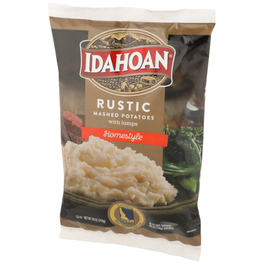 Idahoan(R) RUSTIC Homestyle Mashed Potatoes, 12/28 oz. pchs (lumps only)