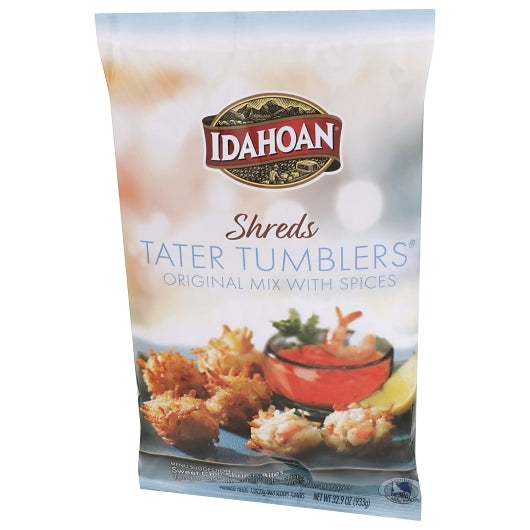 Idahoan(R) SHREDS Tater Tumblers(R) Original Mix with Spices, 4/32.9 oz. pchs