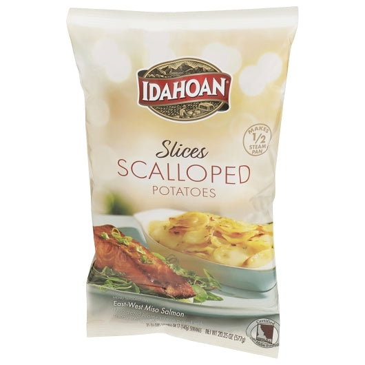 Idahoan(R) SLICES Scalloped Potatoes, 12/20.35 oz. pchs