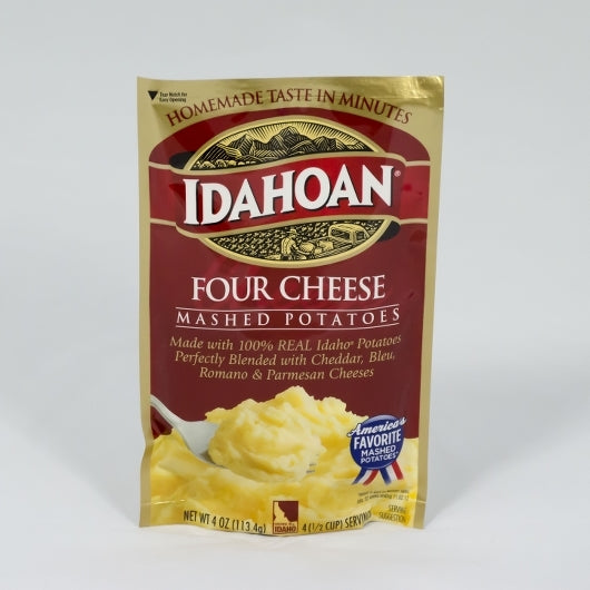 Idahoan Four Cheese Mashed Potatoes 12/4 oz. Pouch