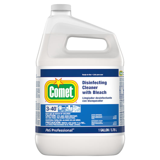 Comet Professional Disinfecting Cleaner w/Bleach RTU Refill 3-40 3/1 gal