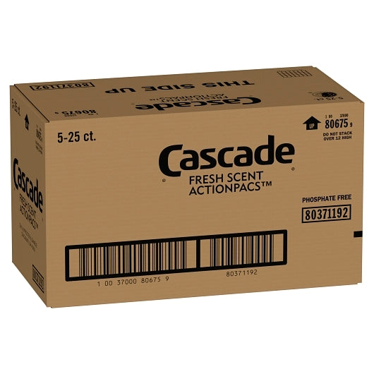 CASCADE CASCADE ACTION PACS FRESH SCENT, 5 - 25 CNT