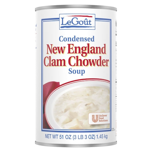 LeGout Soups NE CLAM CHOW 12 50 OZ