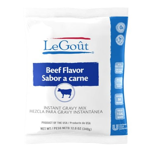 LEGOUT SAUCES/GRAVIES Beef Flavor Instant Gravy Mix 8 12.16 OZ