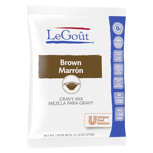 LEGOUT SAUCES/GRAVIES Brown Instant Gravy Mix8 13.29 OZ