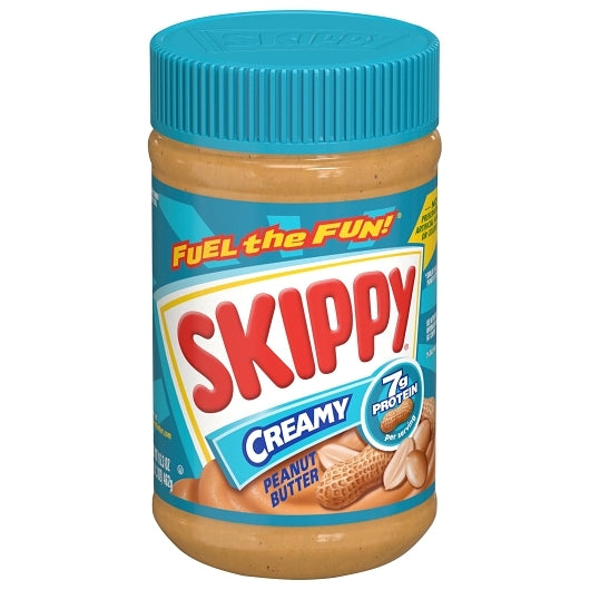 SKIPPY CREAMY PEANUT BUTTER, 12 - 16.3 OZ