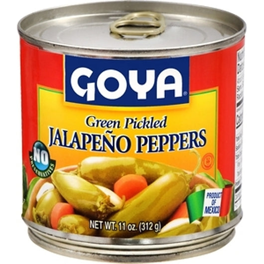 GOYA Green Pickled Jalapeno Peppers 11 oz.