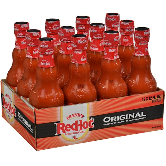 FRANK'S REDHOT  ORIGINAL SAUCE 12/12 OZ