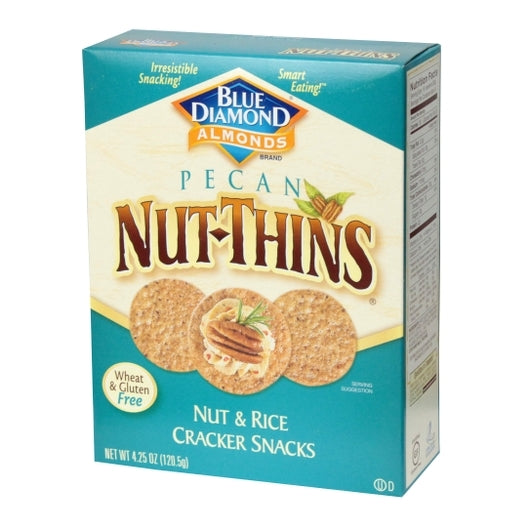 Blue Diamond(R) Nut-Thins(R) Pecan Almond Rice Crackers