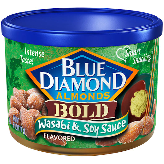 Blue Diamond Almond Bold Wasabi & Soy Almonds