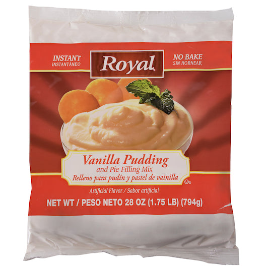 cs 12 - 28 oz Royal Vanilla Pudding and Pie Filling Mix