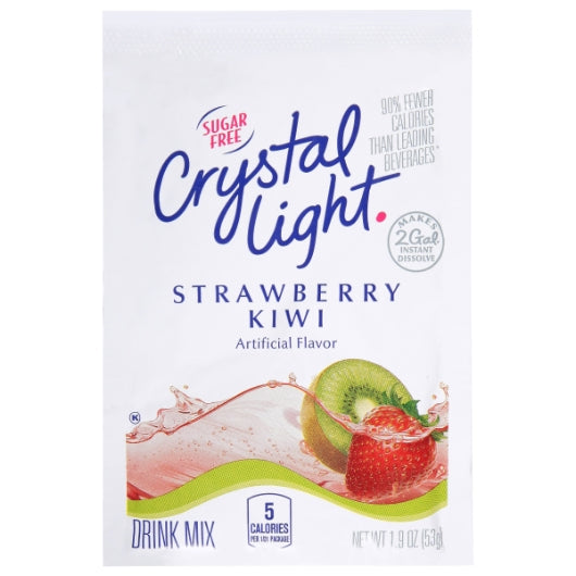 CRYSTAL LIGHT STRAWBERRY KIWI BEVERAGE MIX, 12 - 1.9 OZ