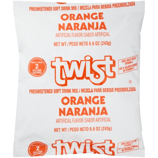 TWIST DRINK TWIST ORANGE MIX, 12 - 8.6 OZ