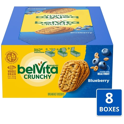 BELVITA BISCUIT BLUEBERRY 1.76 OZ 8X8
