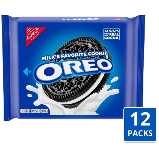 OREO ORIGINAL COOKIES 13.29 OZ x 12