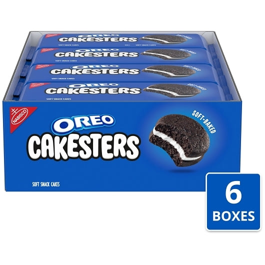 OREO CAKESTERS ORIGINAL COOKIES-SINGLE SERVE 3.03 OZ 6 x 8