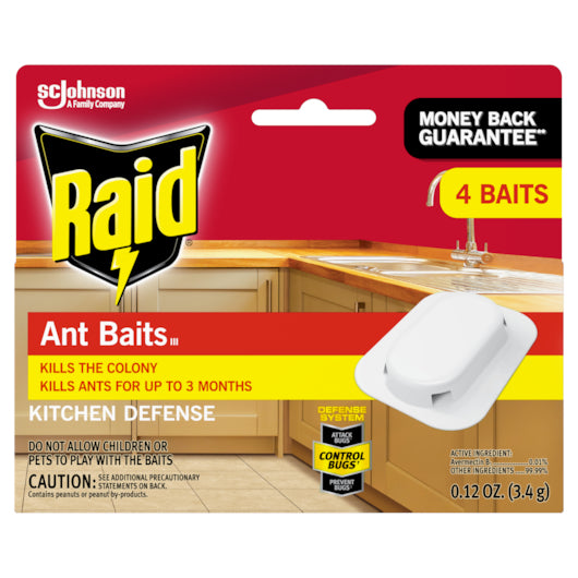RAID ANT BAIT RED BOX, 12 - 0.12 OZ