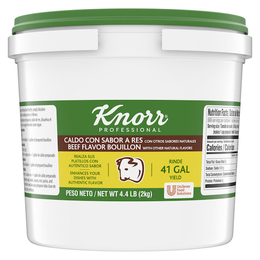 Knorr Bouillon Caldo  de Res 4 4.4 LB