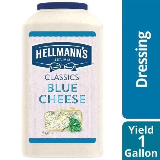 Hellmann's DRESSINGS/CONDIMENTS Chunky Blue Cheese, jug 4 1 GA