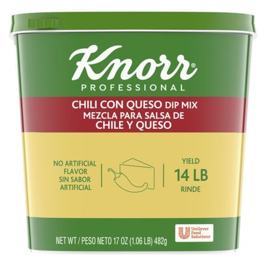 Knorr Bouillon Chili Con Queso Dip Mix 6 1.06LB