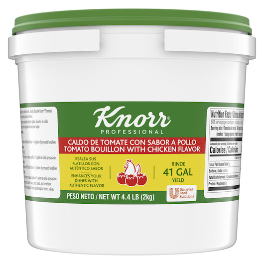 Knorr Bouillon Caldo de Tomato 4 4.4 LB
