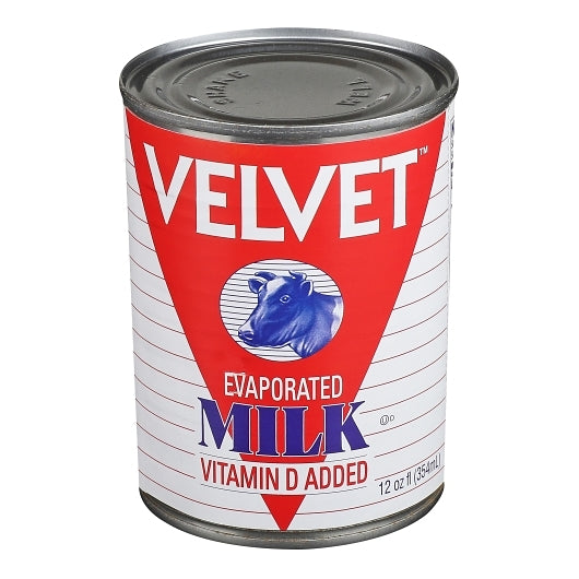VELVET Milk Evaporated 24x12floz