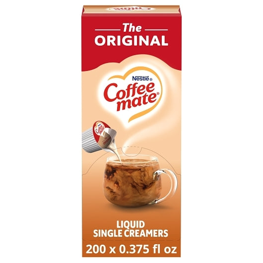 COFFEE-MATE Liquid Original Tubs 4 (50x.375floz) Case