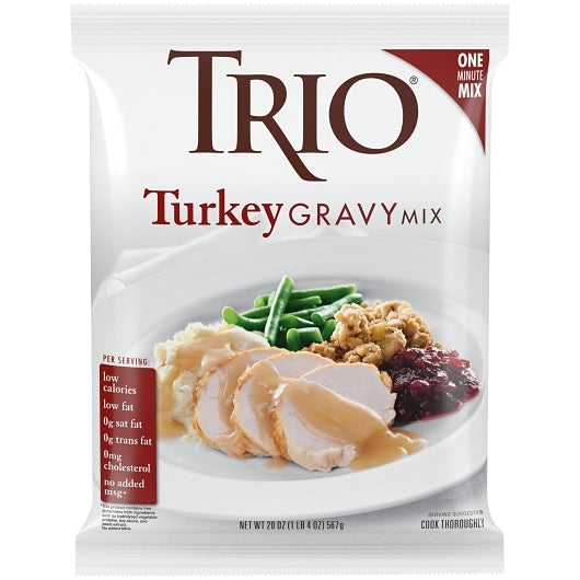 Trio Turkey Gravy Mix 8 x 20 ounces