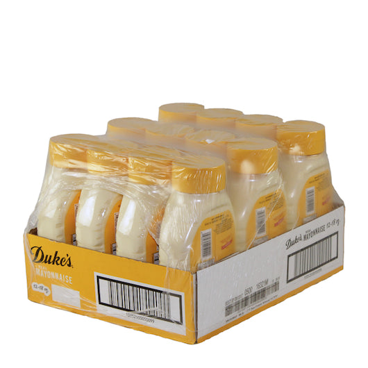 DUKE'S MAYONNAISE BOTTLE, 12 - 18 FO