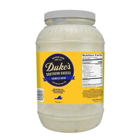 DUKE'S NEW ENGLAND STYLE TARTAR SAUCE BULK, 4- 1 GA