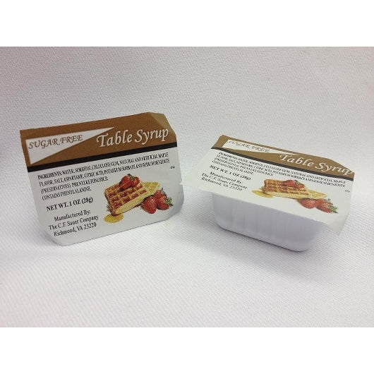 SAUER SUGAR FREE TABLE SYRUP, 100 - 1 OZ
