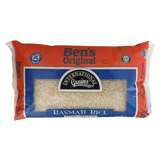 BEN'S ORIGINAL INTERNATIONAL GRAINS BASMATI, 2 - 5.004 LB