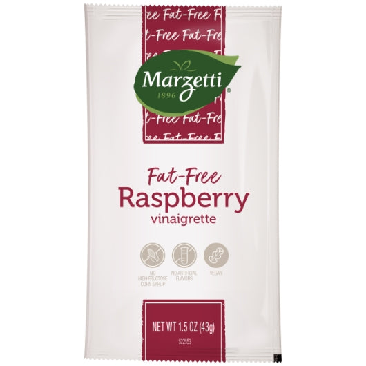 MARZETTI FAT FREE RASPBERRY VINAIGRETTE DRESSING SINGLE SERVE, 60 - 1.5 OZ