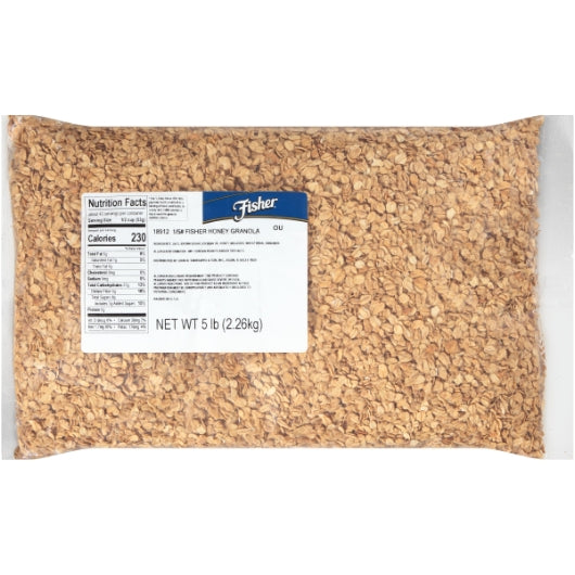 5 POUND FISHER HONEY GRANOLA