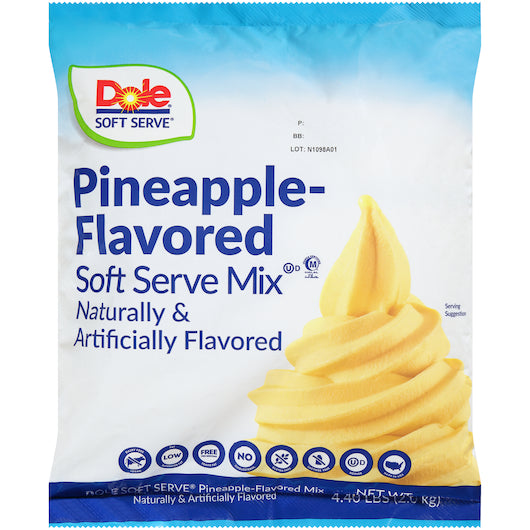 Dole Soft Serve(R) Pineapple Flavored Soft Serve Mix