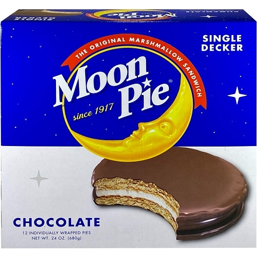 MoonPie(R) Marshmallow Sandwich Chocolate Single Decker