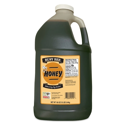 4/12 lb Busy Bee Honey - Handle Jug