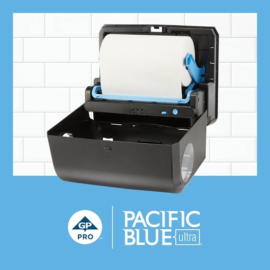 PACIFIC BLUE ULTRA(R) 9  PAPER TOWEL ROLLS (PREVIOUSLY SOFPULL(R)) BY GP PRO (GEORGIA-PACIFIC), WHIT