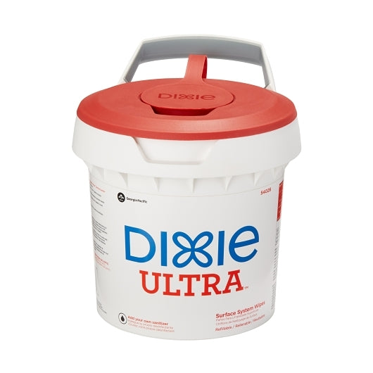 DIXIE ULTRA  SURFACE SYSTEM WIPE DISPENSER FOR FOODSERVICE BY GP PRO , WHITE, 2 DISPENSERS, 2 LIDS &