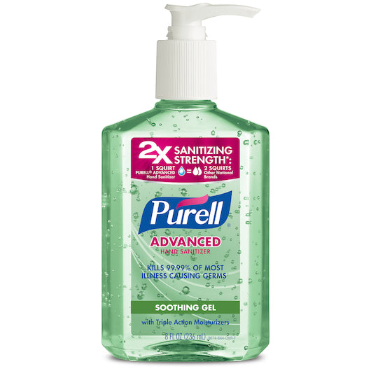 PURELL 8 fl oz Table Top Pump Bottle SoothingGel