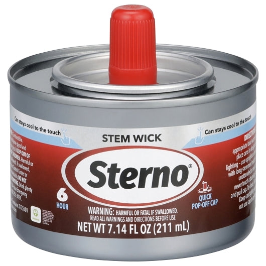 6 Hour Sterno Stem Wick Chafing Dish Fuel